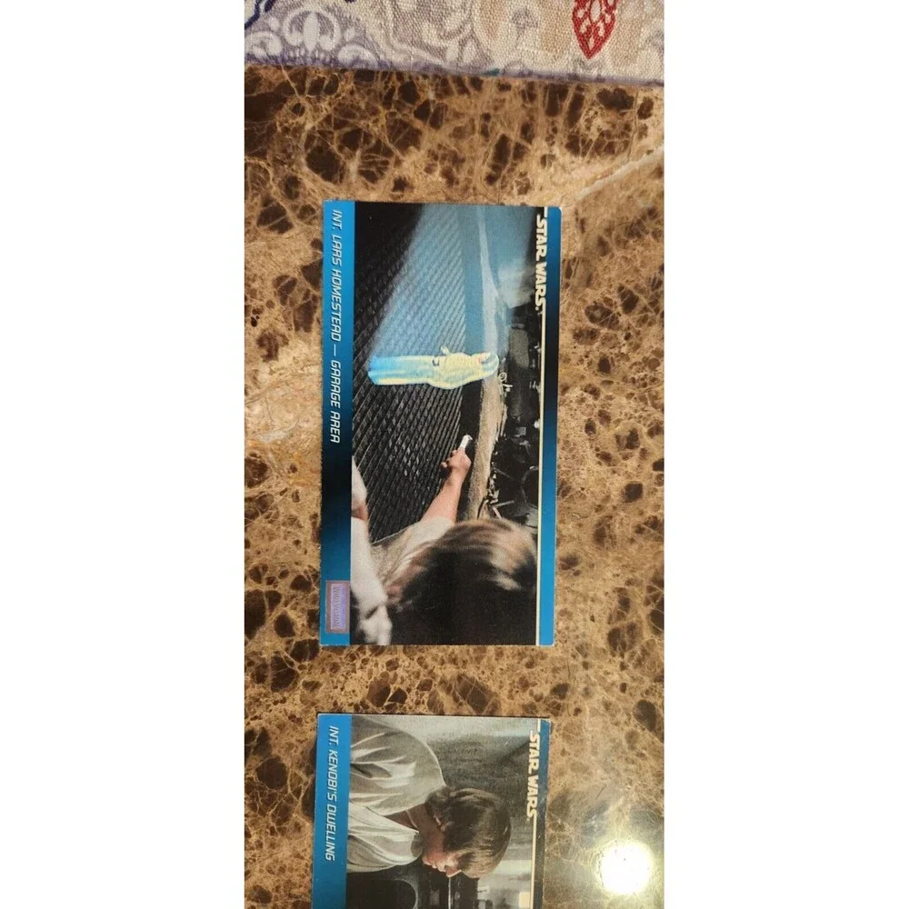 Lot of 7 1994 Star Wars Widevision Trading Cards